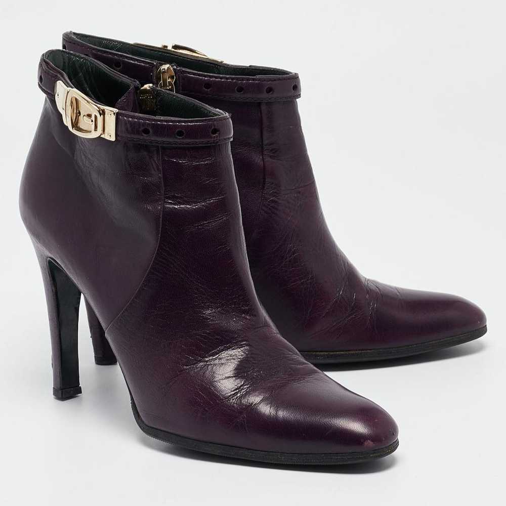 Gucci Leather boots - image 3