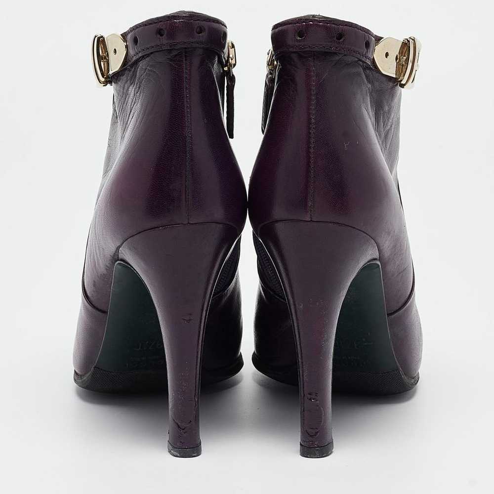 Gucci Leather boots - image 4