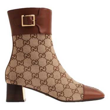 Gucci Cloth ankle boots - image 1