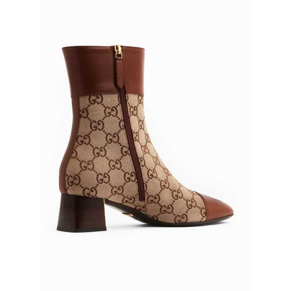 Gucci Cloth ankle boots - image 3