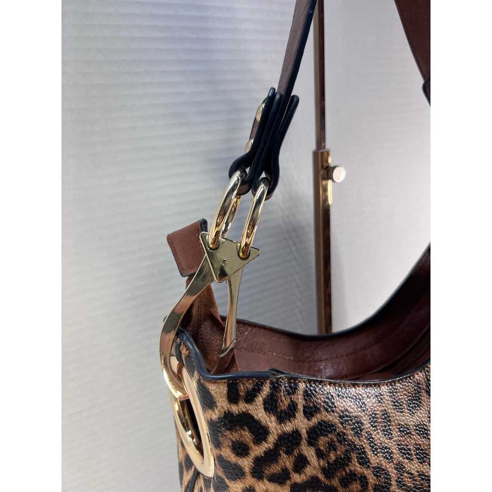 Other Jen & Co Leopard Tan Multicolor Handbag Hob… - image 7