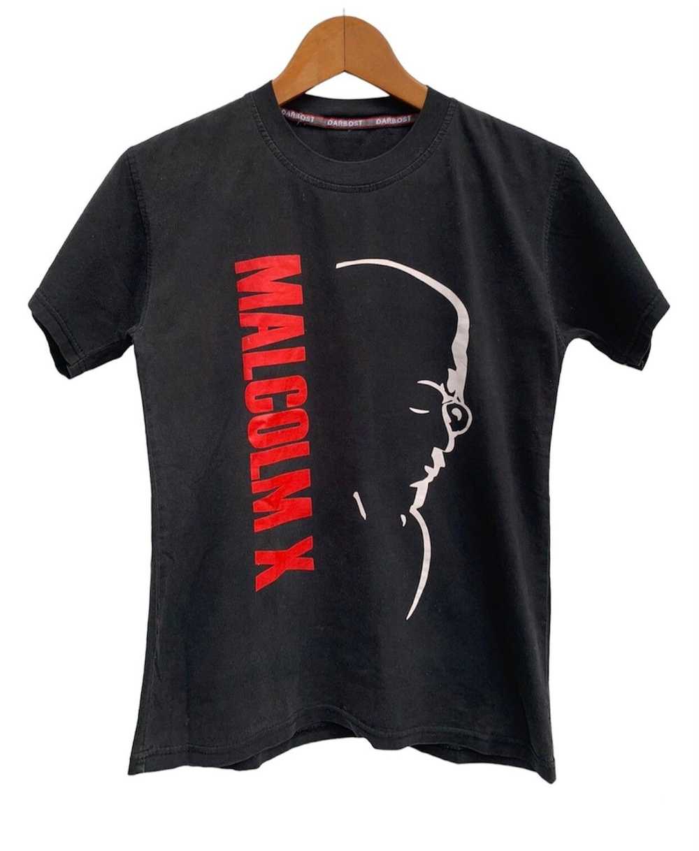 Band Tees × Rap Tees × Vintage Vintage Malcolm X … - image 1