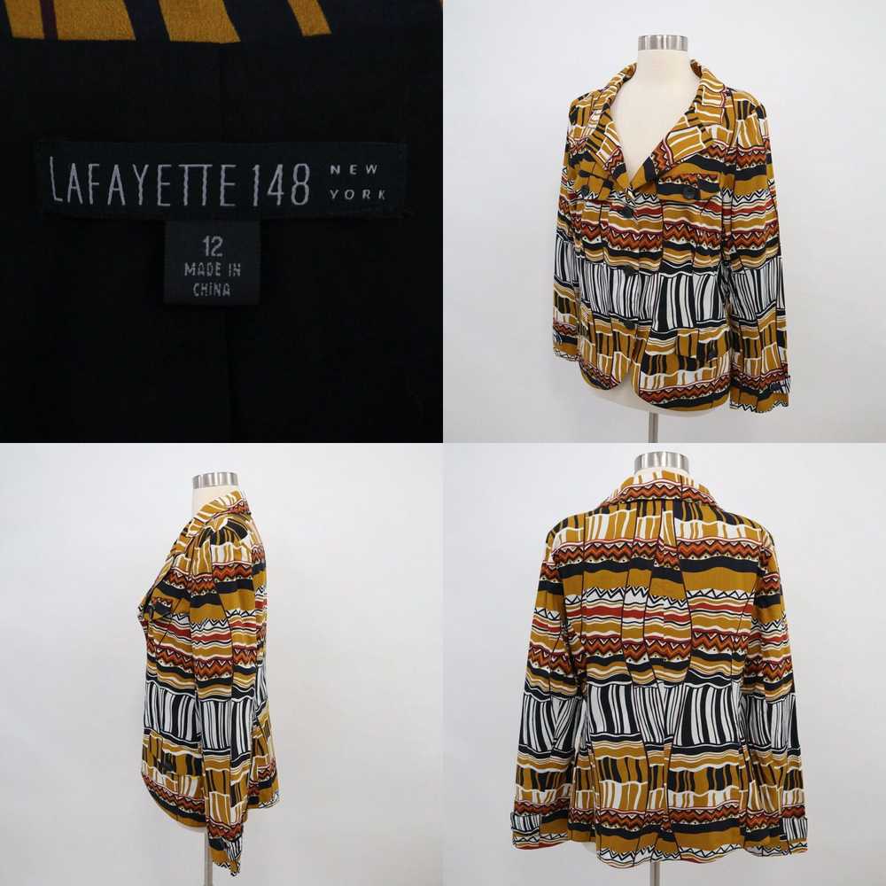 Rusty Lafayette 148 Blazer Jacket Womens 12 Musta… - image 4