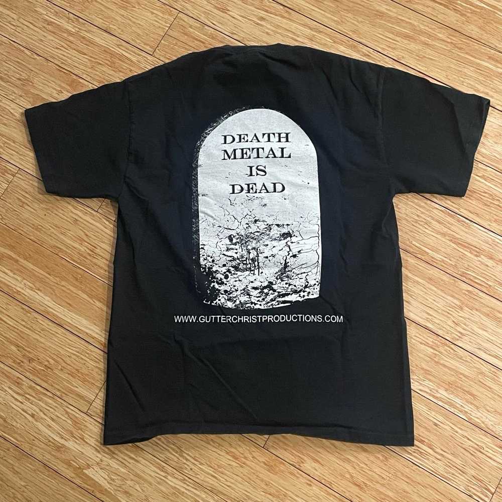 Hanes Gutter Christ T-Shirt death metal hardcore … - image 3