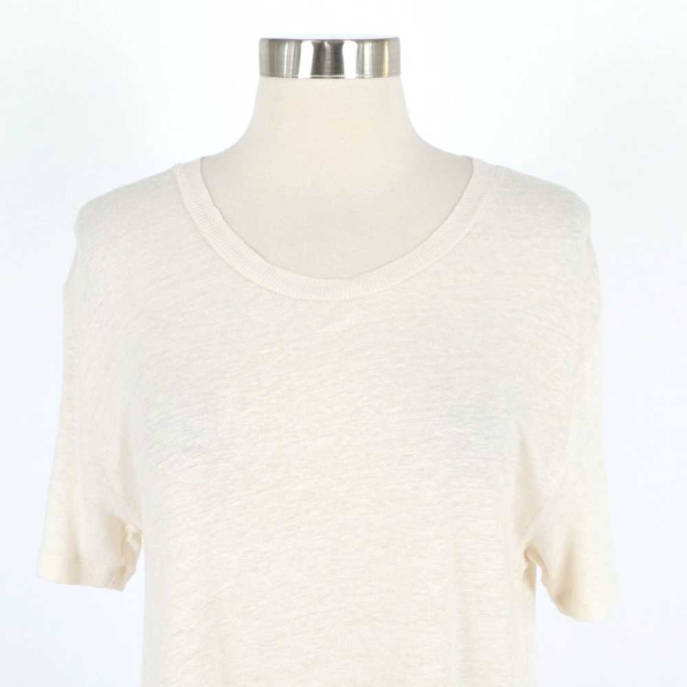 Iro IRO Tunic Tee T-Shirt Top Linen Womens M Medi… - image 2