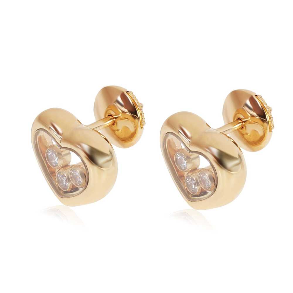 Chopard Chopard Happy Diamond Heart Earrings in 1… - image 2