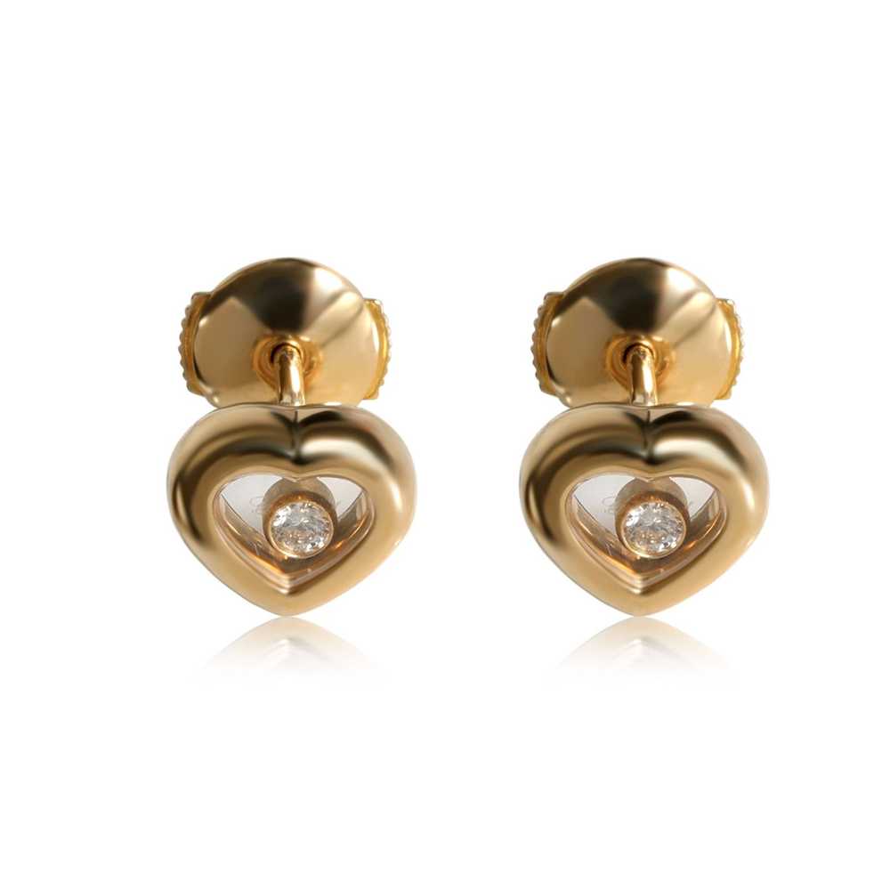 Chopard Chopard Happy Diamonds Heart Earrings in … - image 1