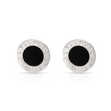 Bvlgari Bvlgari BVLGARI Onyx Stud Earrings in 18K… - image 1