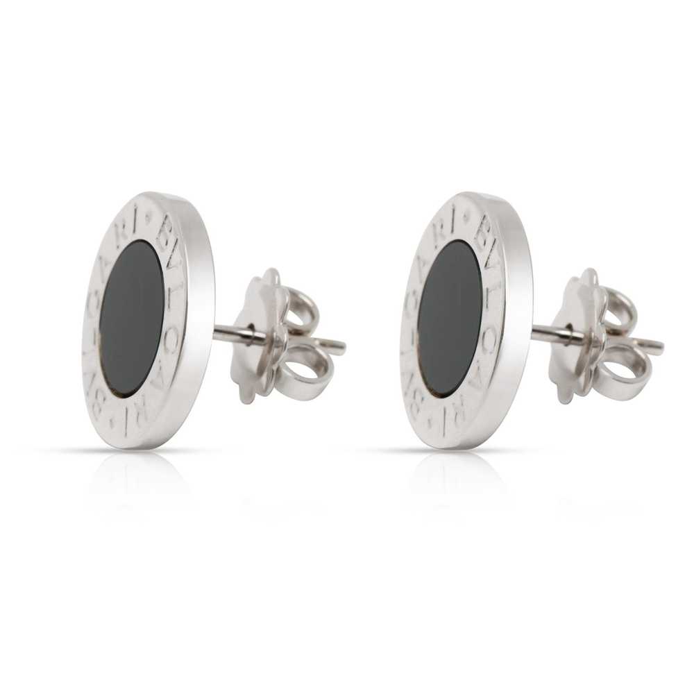 Bvlgari Bvlgari BVLGARI Onyx Stud Earrings in 18K… - image 2