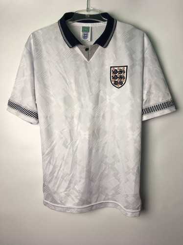 Soccer Jersey × Vintage England 1990 World Cup Fi… - image 1