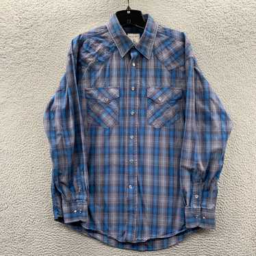 Vintage PANHANDLE SLIM Shirt Mens Large Button Up… - image 1
