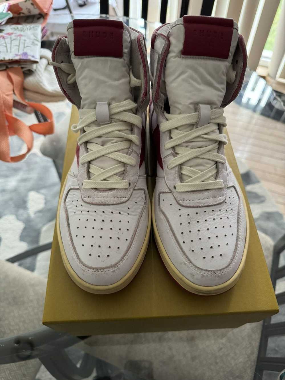 Rhude Rhude Men Rheccess High top Sneakers size 8 - image 2