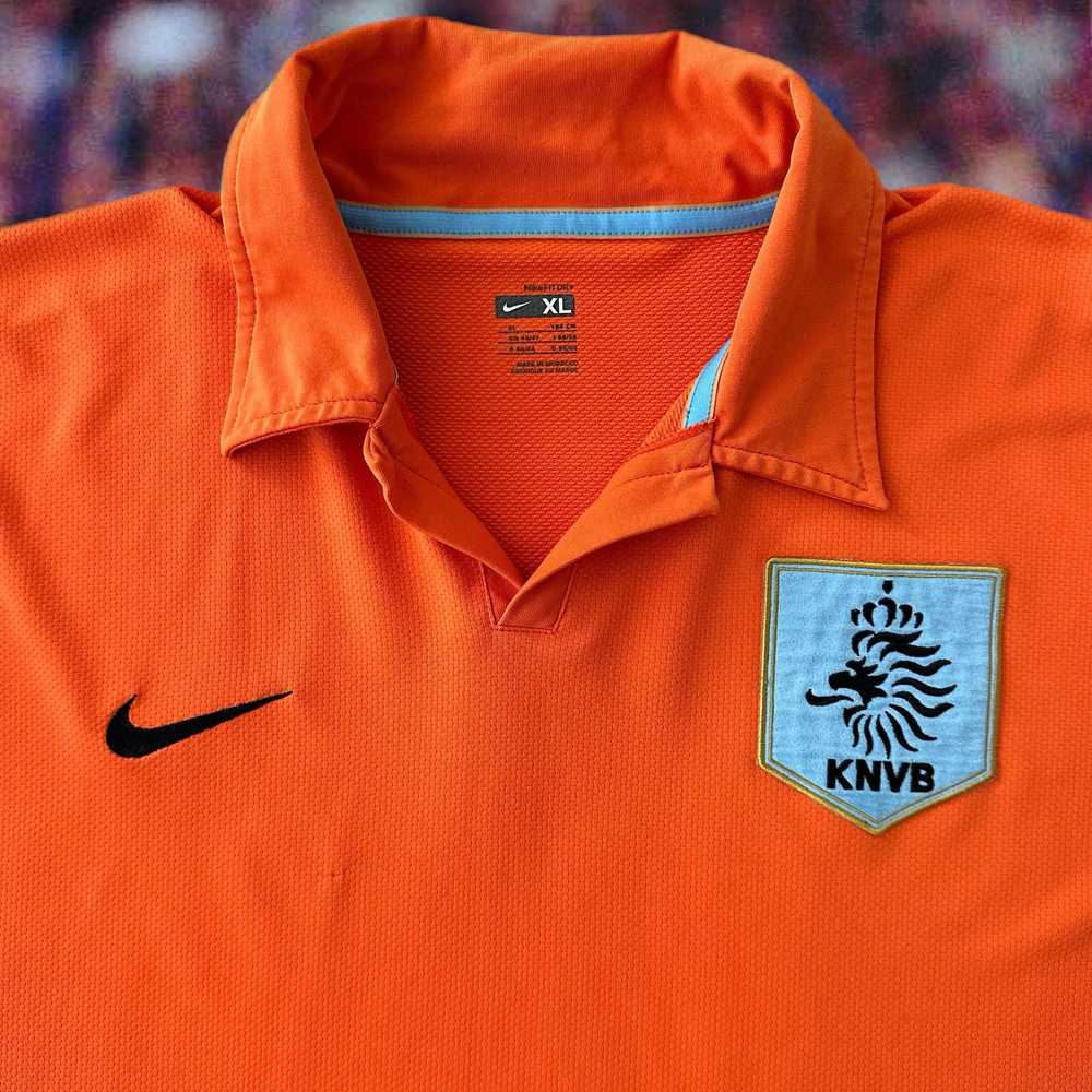 Nike Netherlands 2006/07 L/S Home Soccer Jersey X… - image 3