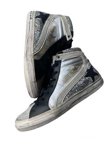 Golden Goose GGDB Golden Goose slide glitter snea… - image 1