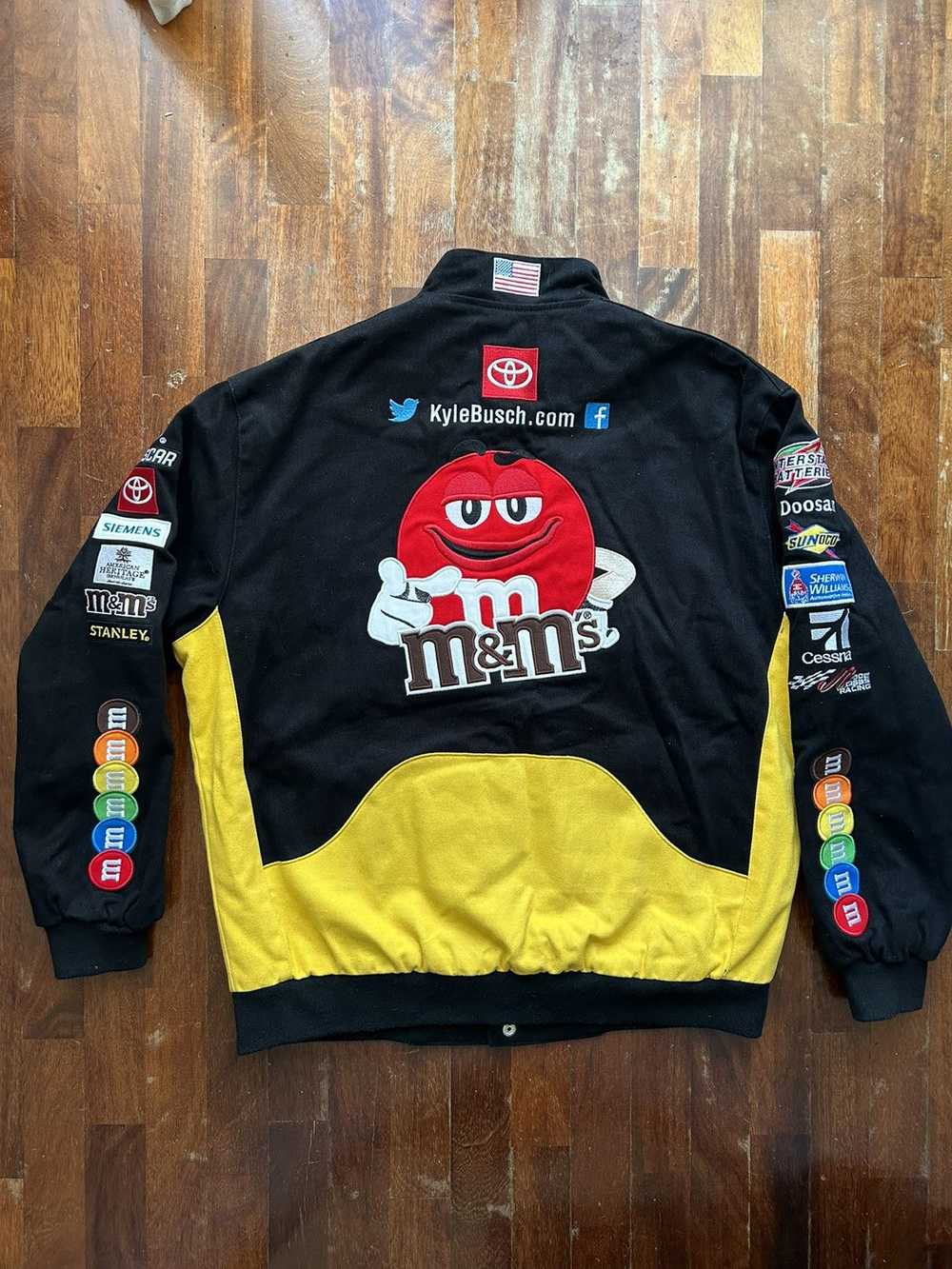 Jeff Hamilton Jeff Hamilton M&M’s Nascar Jacket - image 3