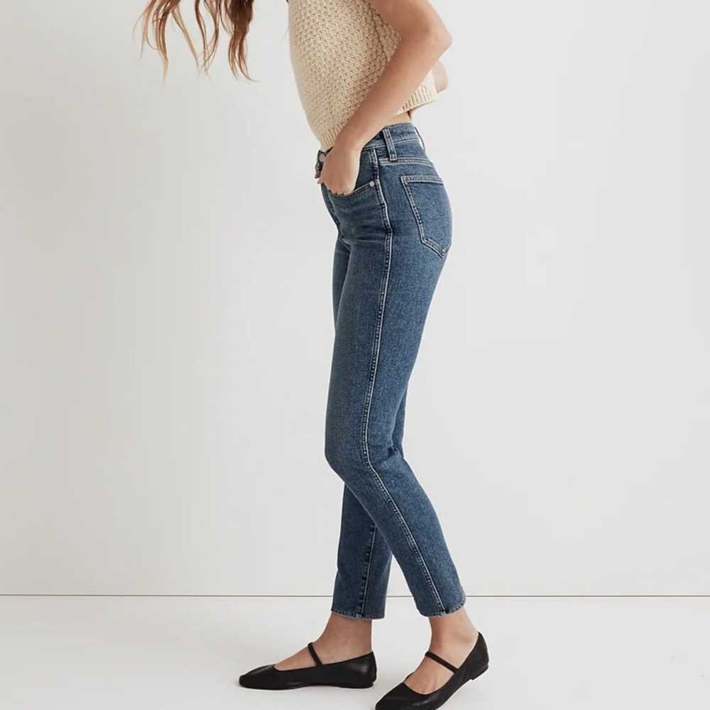 Madewell Madewell $138 Stovepipe Stretch High Ris… - image 12
