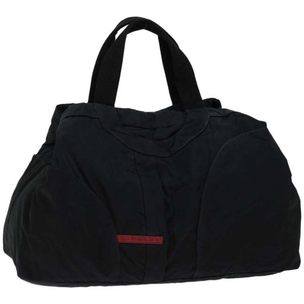 Prada PRADA Sports Hand Bag Nylon Black Auth hk10… - image 1