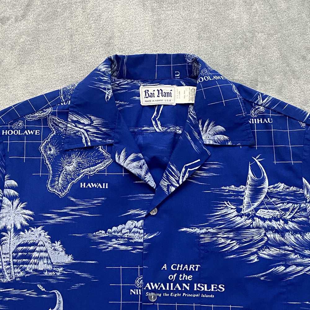 Hawaiian Shirt × Made In Usa × Vintage Rai Nani S… - image 2