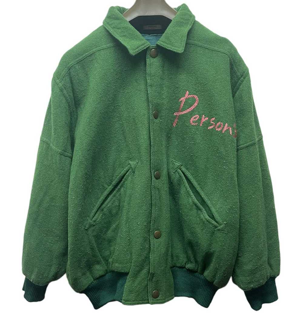 Japanese Brand × Person's × Varsity Jacket Vintag… - image 3