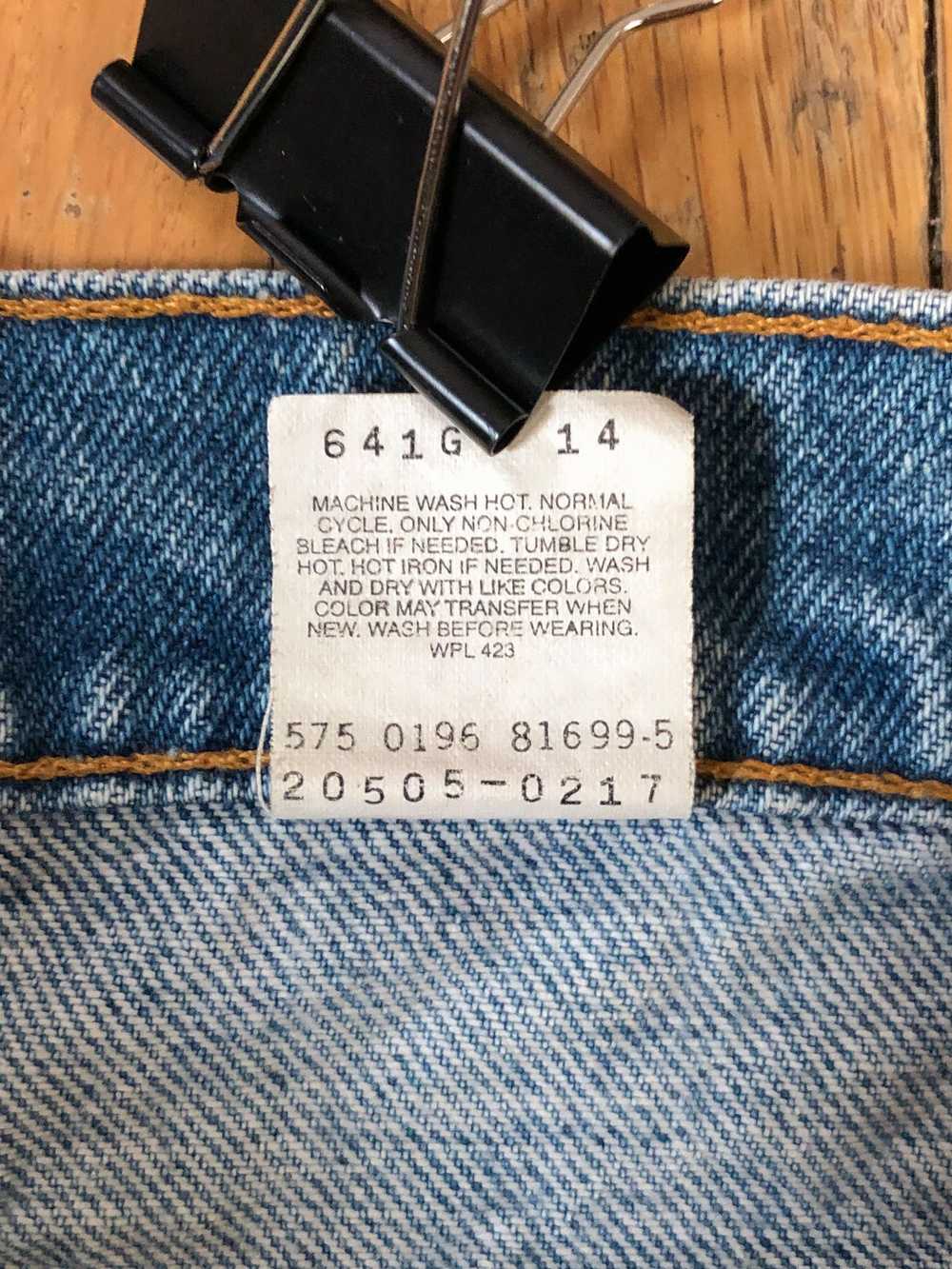 Levi's × Made In Usa × Vintage 1996 Levis 505 Sun… - image 5