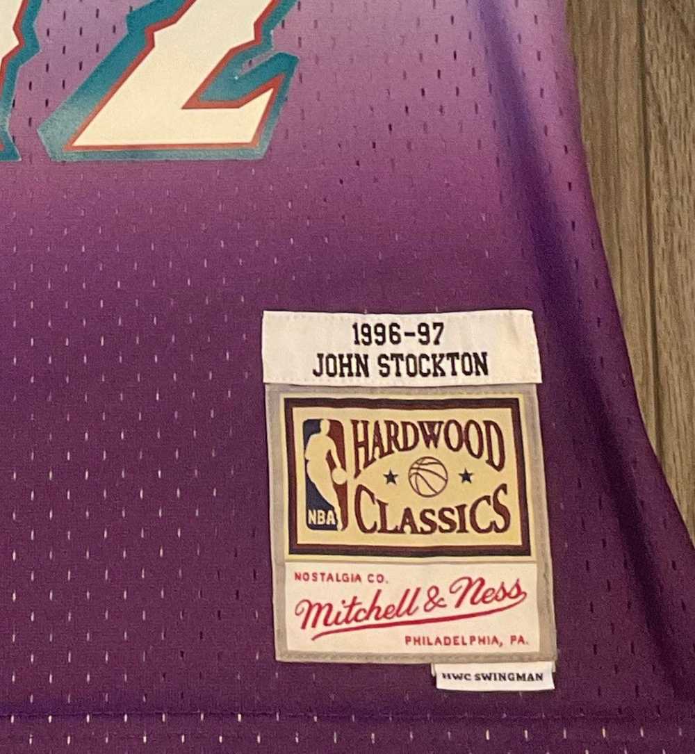 Mitchell & Ness John Stockton Medium Utah Jazz Mi… - image 4