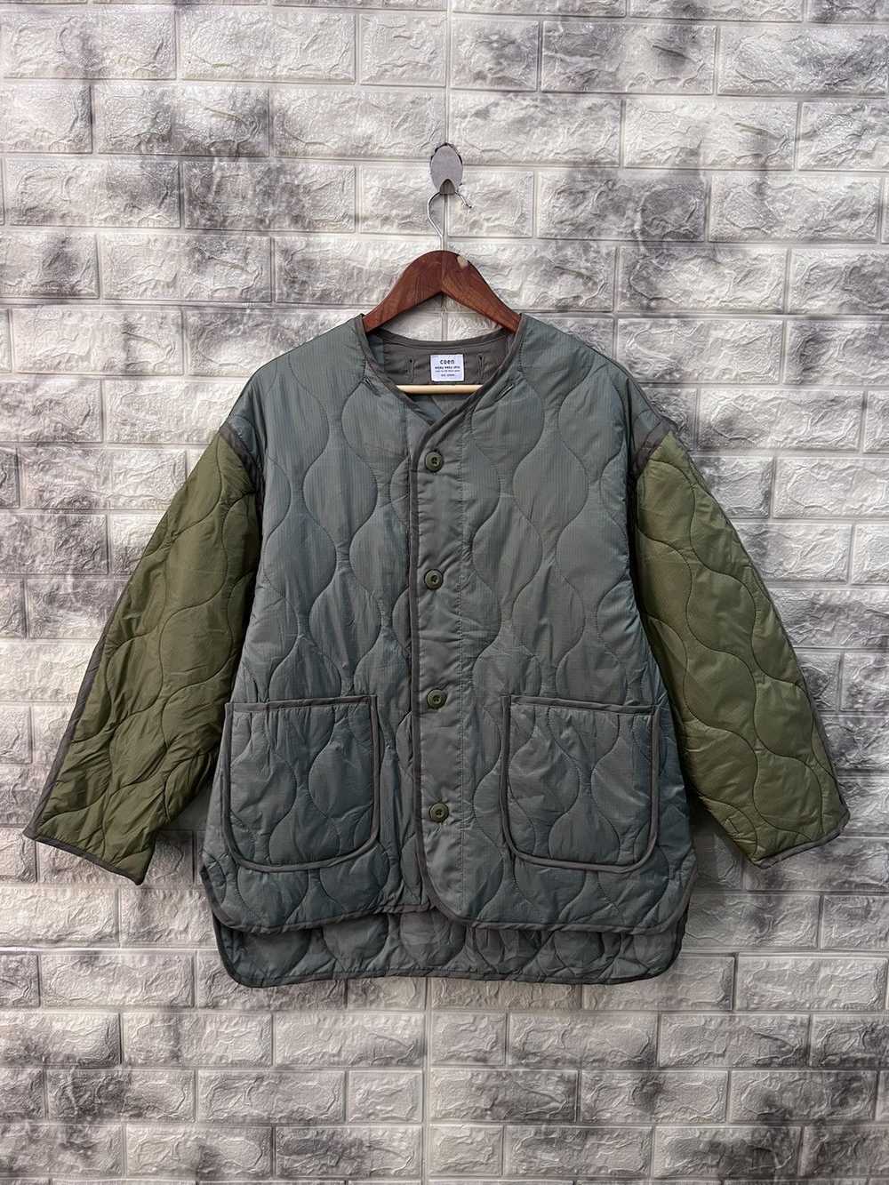 Japanese Brand × Streetwear Coen Quilted Lining J… - image 1
