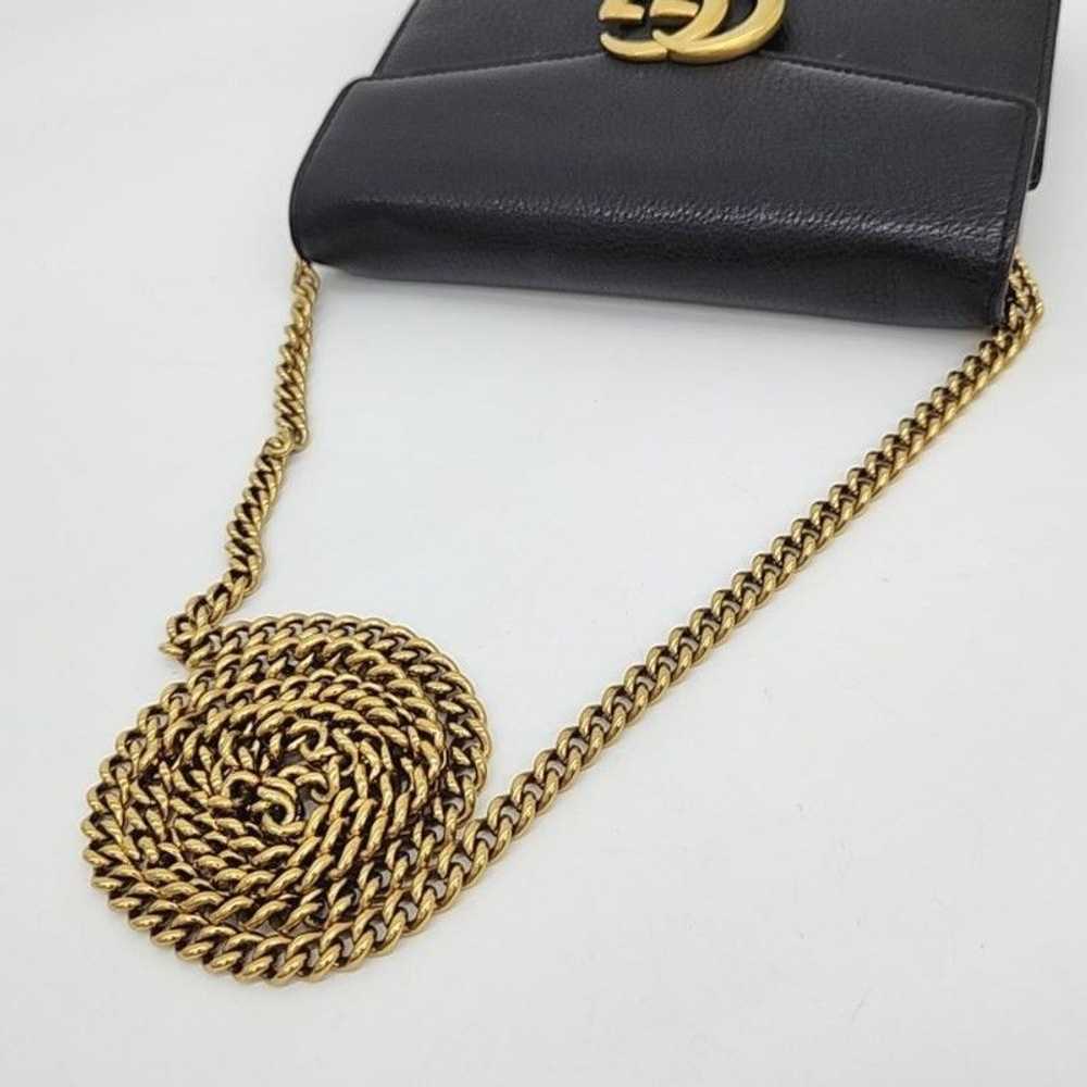 Gucci GUCCI GG Marmont Chain Wallet Shoulder Bag … - image 4