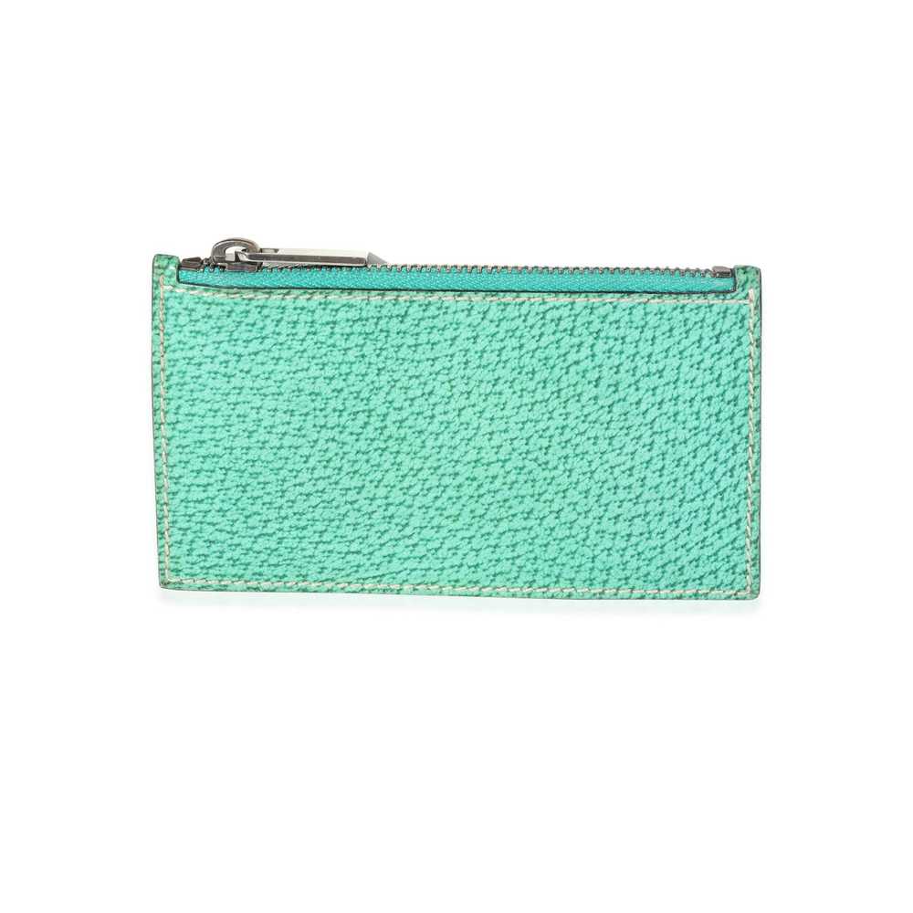 Gucci Gucci Green Printed Coated Canvas Coin Pouch - image 3