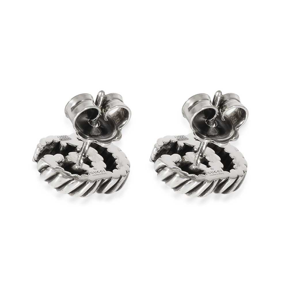 Gucci Gucci Double G Earrings in Sterling Silver - image 3