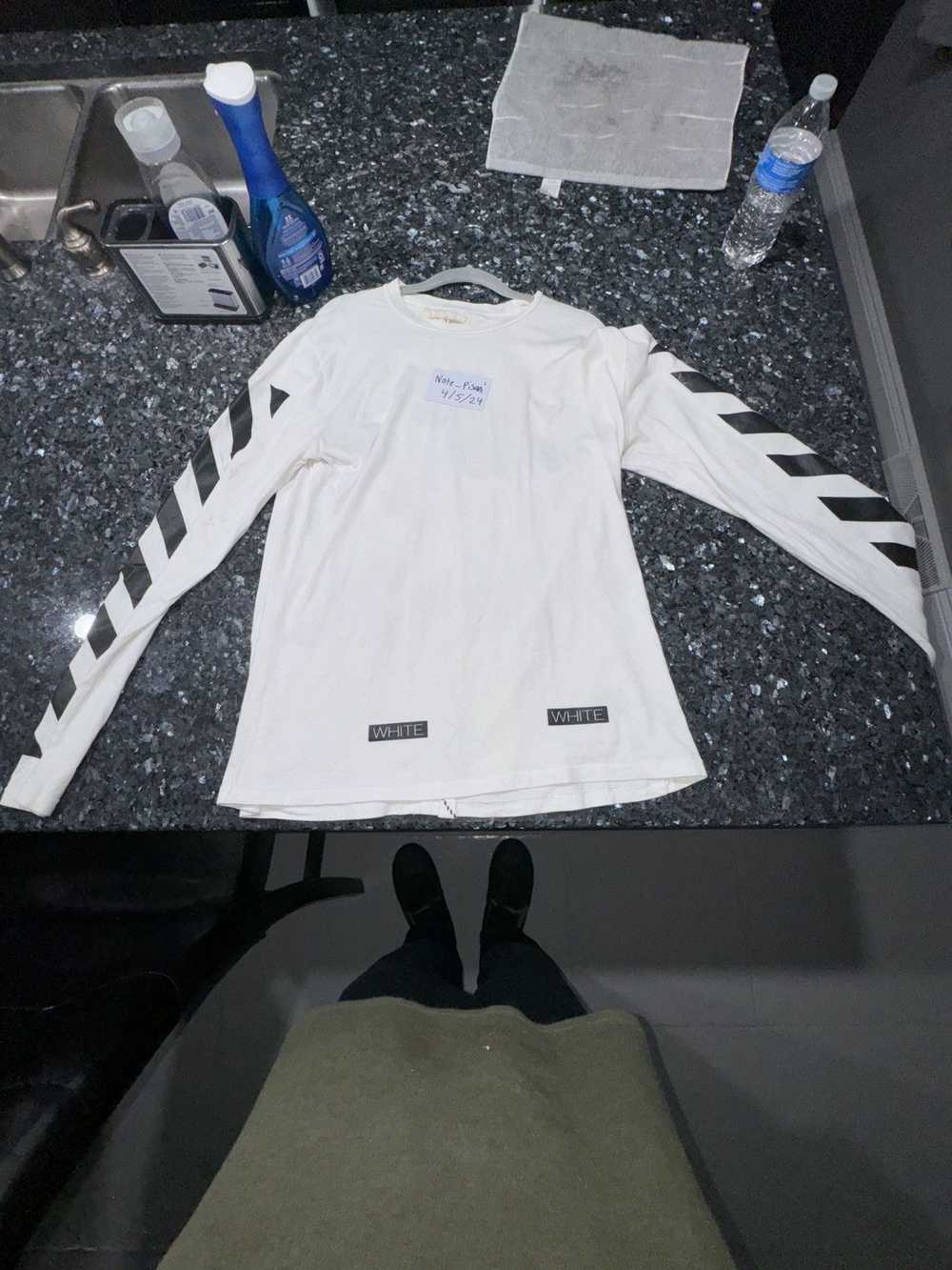 Off-White Off white long sleeve black and white - image 1