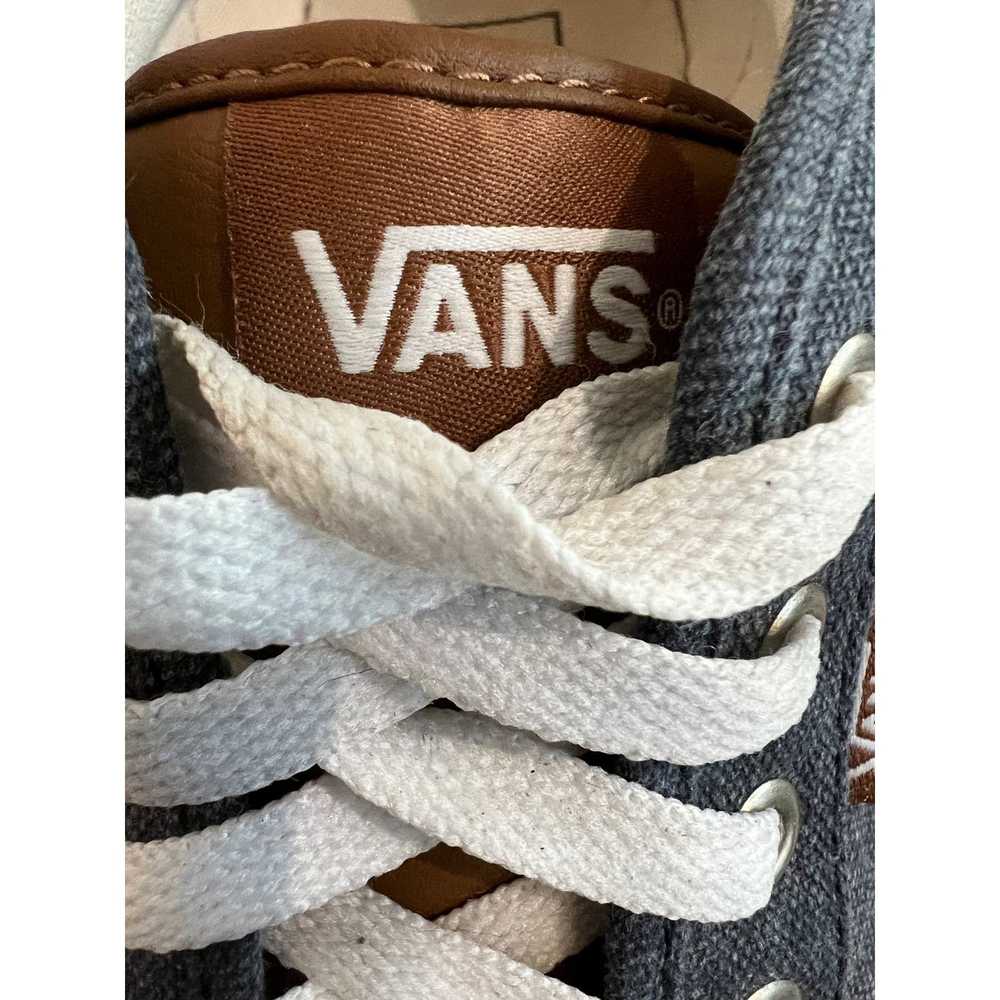 Vans Vans Low Top Shoes Gray Atwood Canvas Lace 5… - image 10