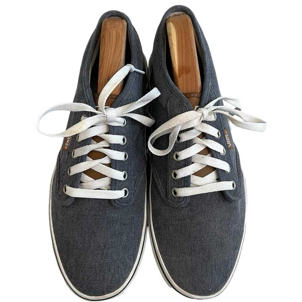 Vans Vans Low Top Shoes Gray Atwood Canvas Lace 5… - image 3