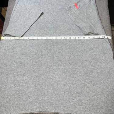 Gildan Gray Unisex Short Sleeve Heavy Cotton T-Sh… - image 1
