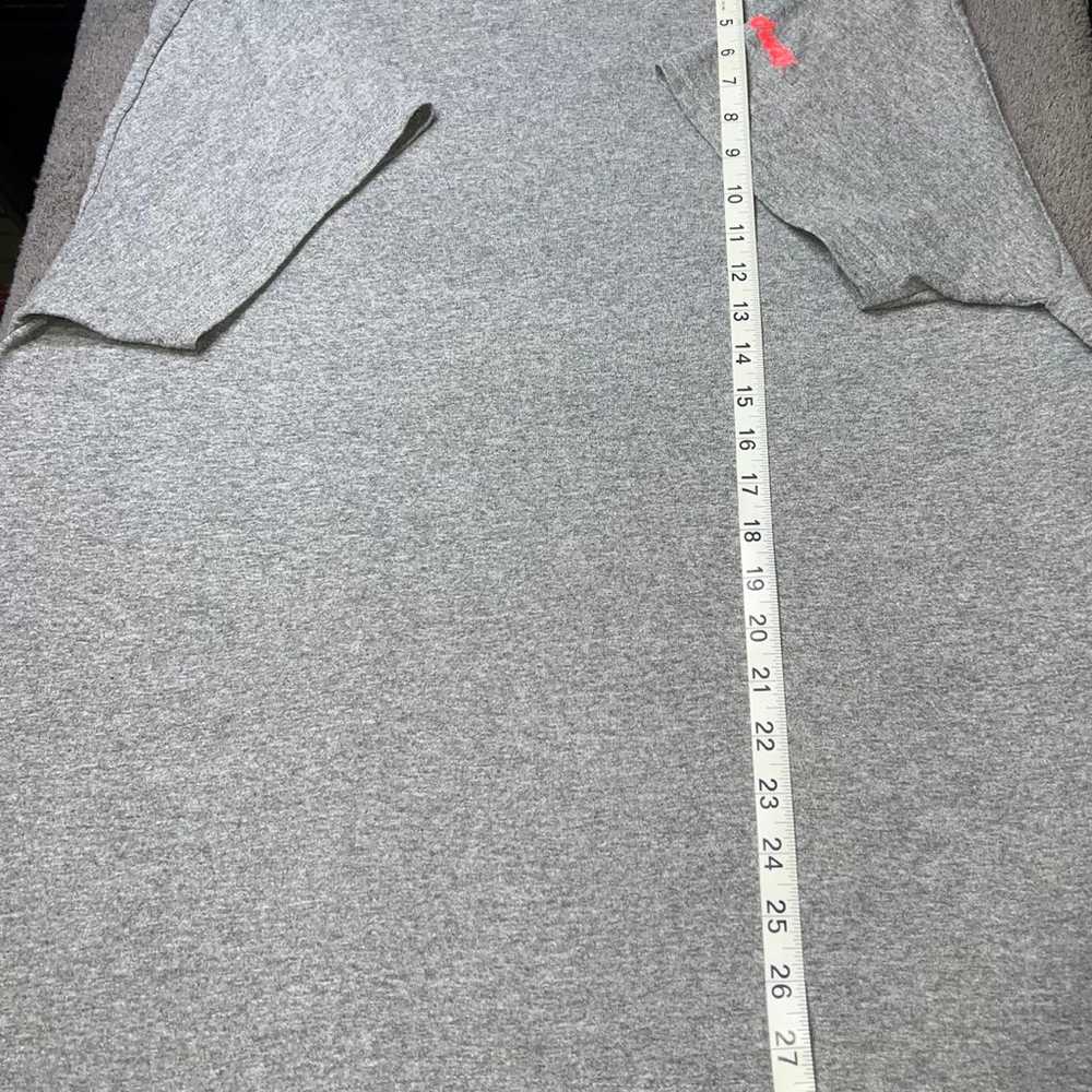 Gildan Gray Unisex Short Sleeve Heavy Cotton T-Sh… - image 2