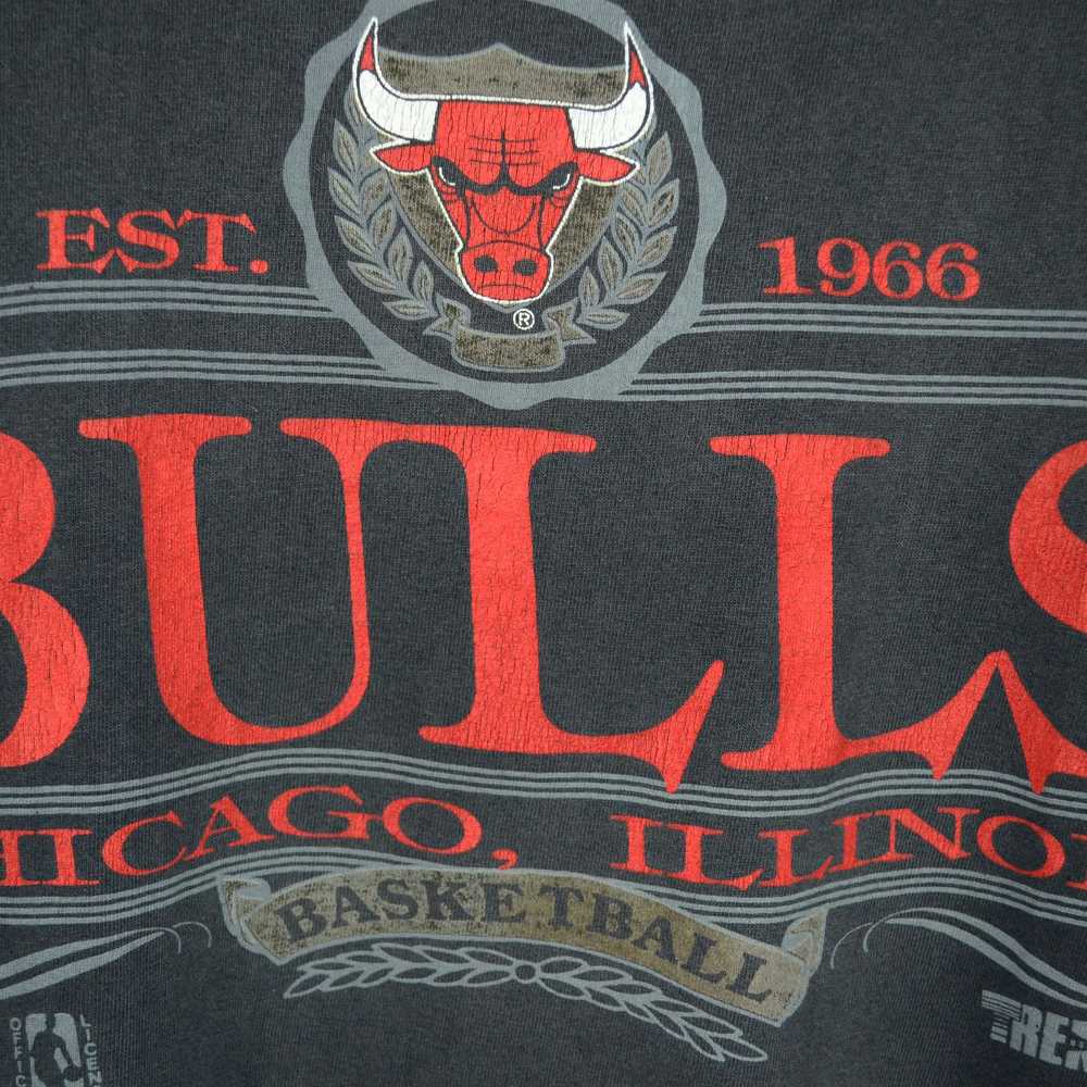Chicago Bulls × NBA × Rap Tees Vintage 90s Nba Ch… - image 5