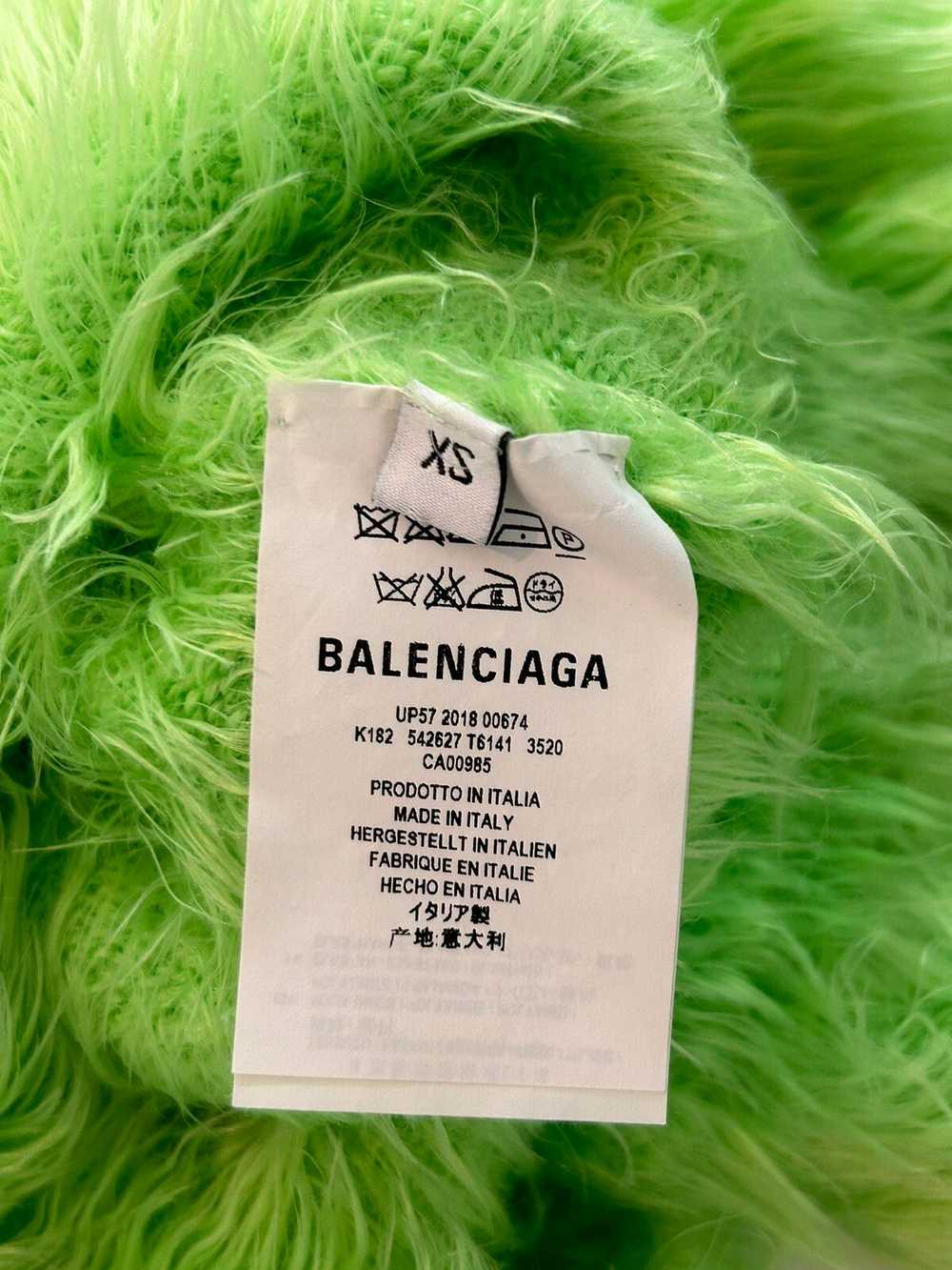 Balenciaga Balenciaga AW18 faux fur sweater - image 4