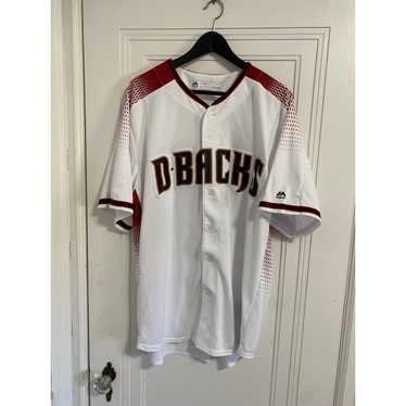 Vtg 90s Arizona Diamondbacks USA Made top Authentic Majestic Jersey Size XL