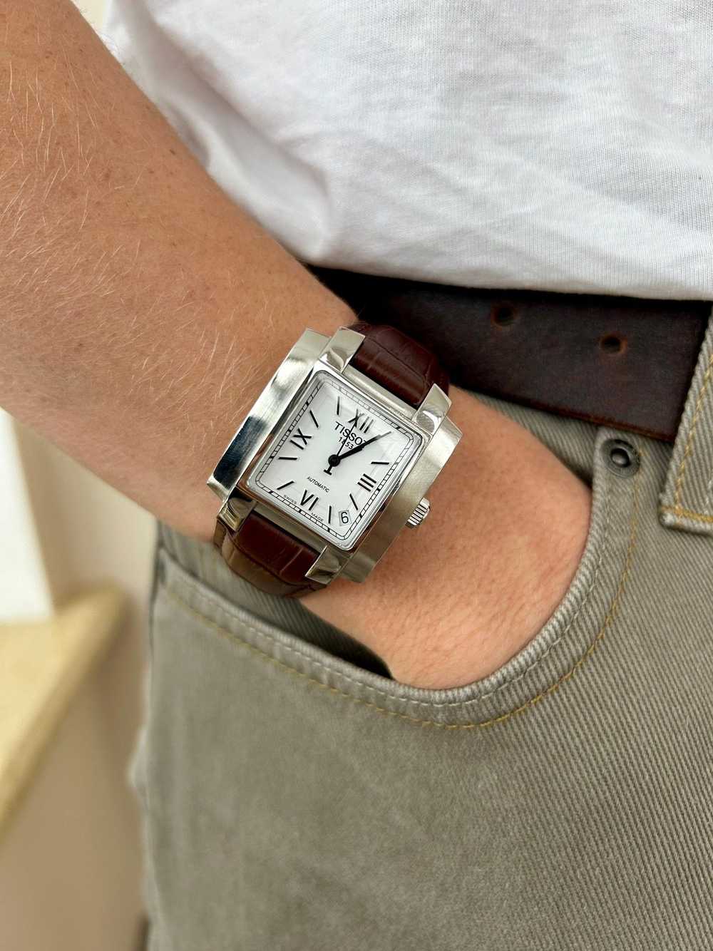 Tissot Vintage Swiss Watch Tissot 1853 Quadrato A… - image 1