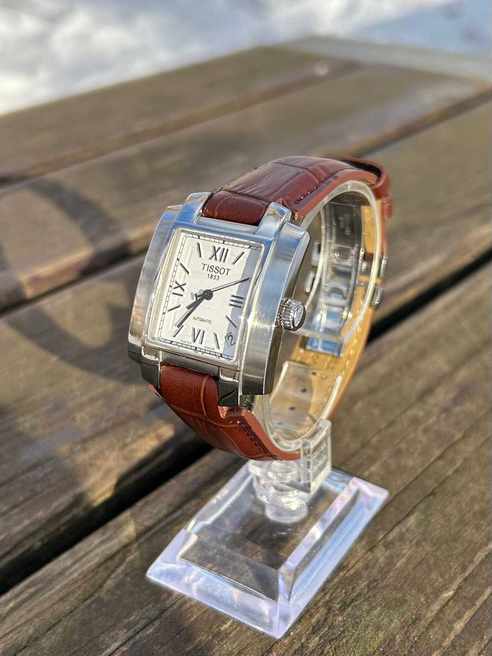 Tissot Vintage Swiss Watch Tissot 1853 Quadrato A… - image 7