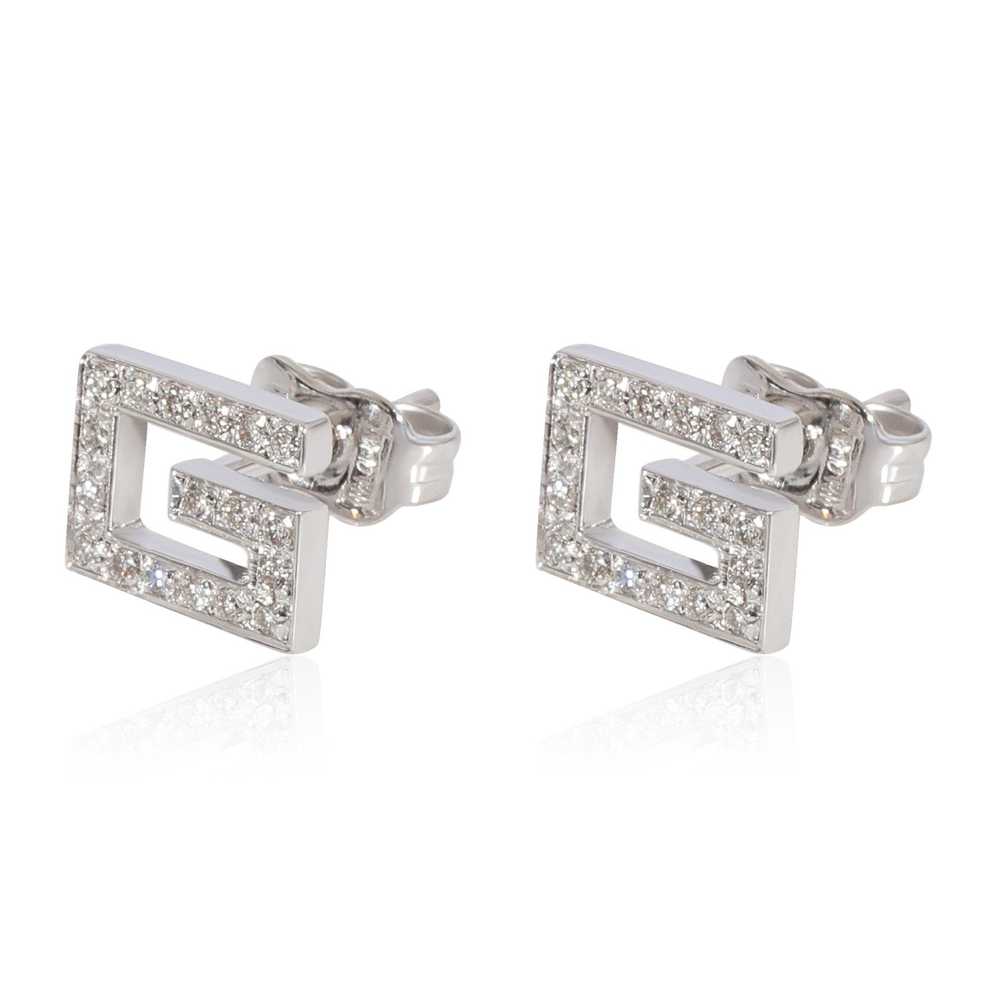 Gucci Gucci Petite Diamond G Stud Earrings in 18k… - image 2