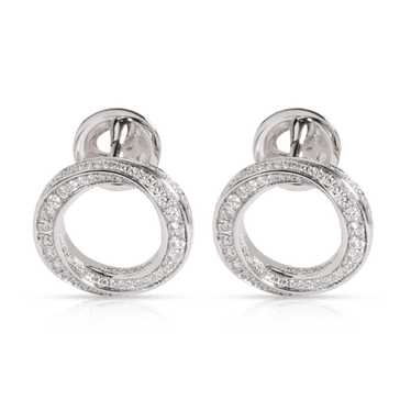 GRAFF Graff Spiral Diamond Stud Earring in 18K Wh… - image 1