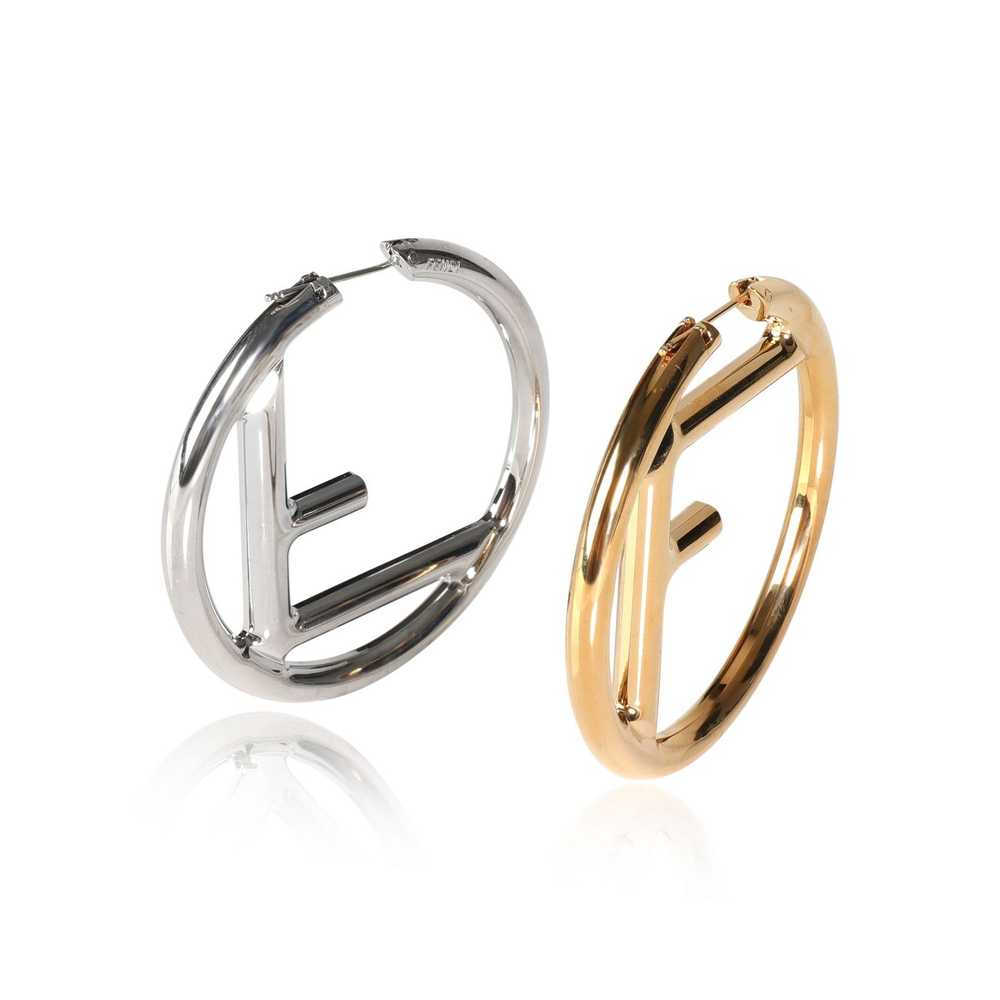 Fendi Fendi F is Fendi Hoop Earring in Aluminum - image 2