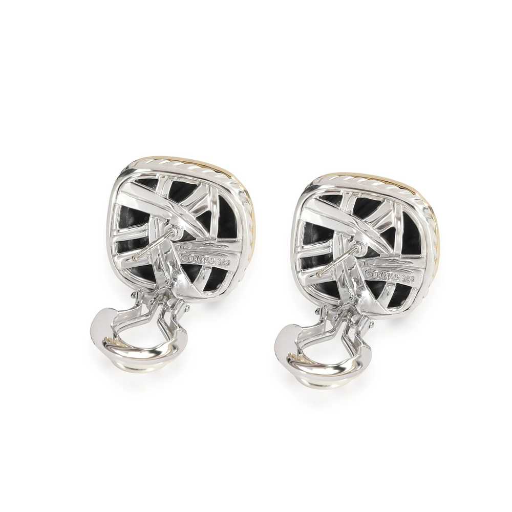 David Yurman David Yurman Square Cable Earrings i… - image 3