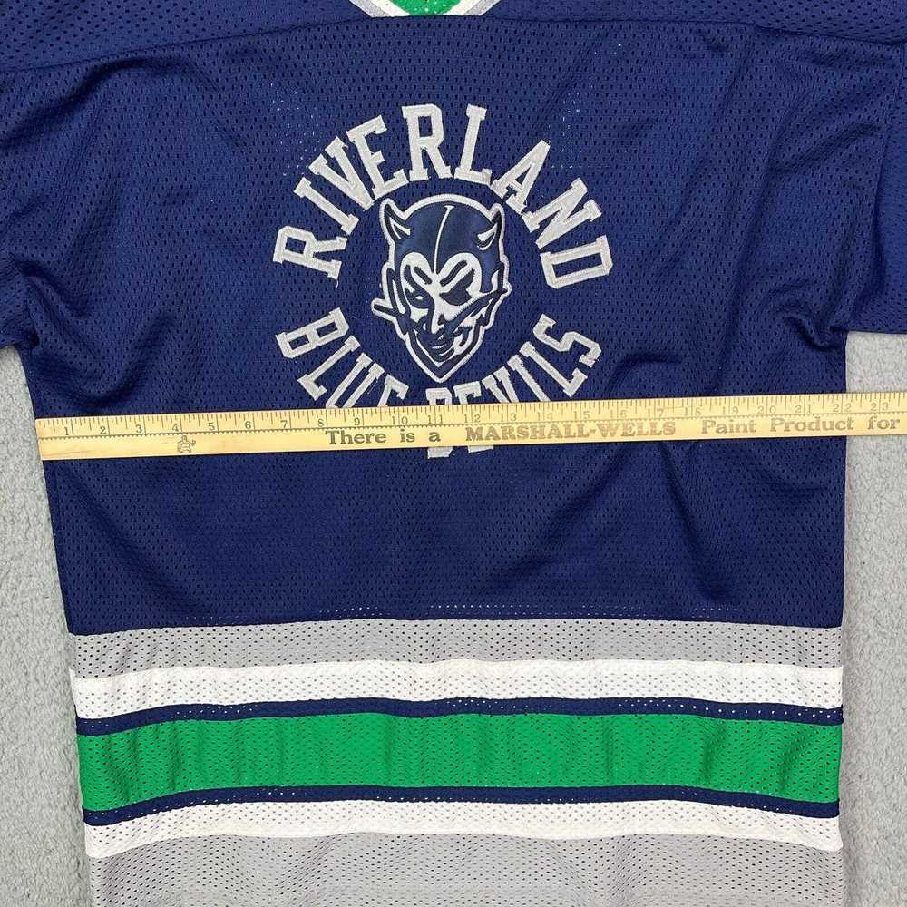 Other Vintage Riverland Blue Devils Hockey Jersey… - image 9