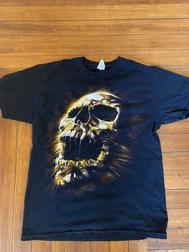 Vintage Y2k Skull shirt