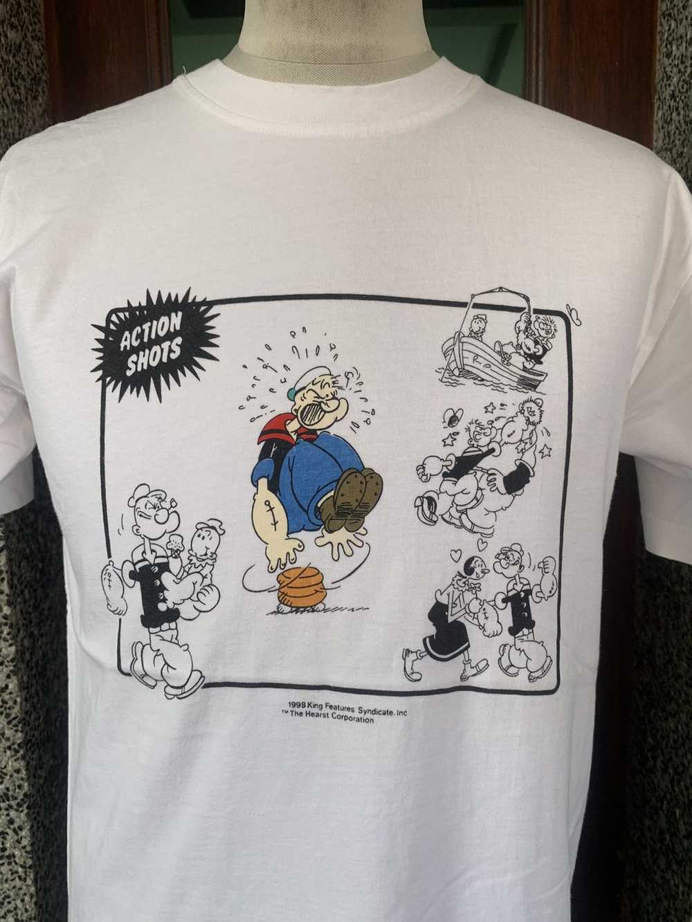 Vintage Vintage 90s Popeye King Features Action S… - image 2