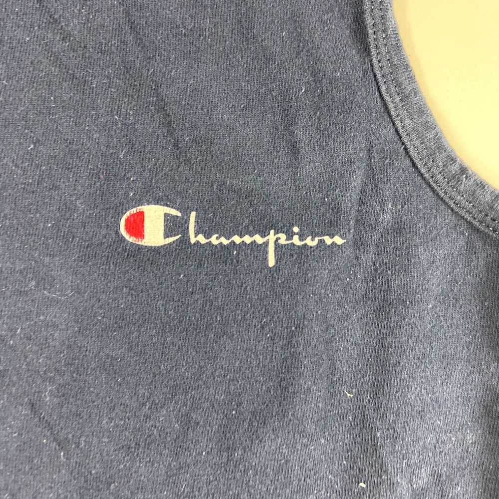 Champion Vintage Champion Shirt L Sleeveless 80s … - image 2