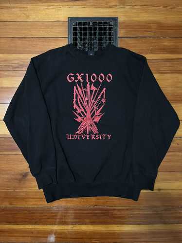 GX1000 GX1000 University Crewneck Black/Red