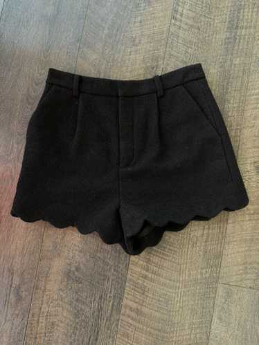 Saint Laurent Paris Scallop Tweed Shorts (26)
