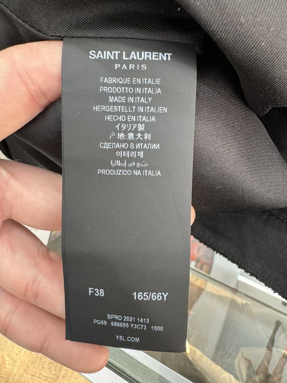 Saint Laurent Paris Scallop Tweed Shorts (26) - image 7
